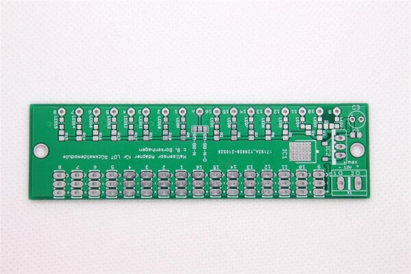 Hallsensor Adapter Leiterplatte unbestückt